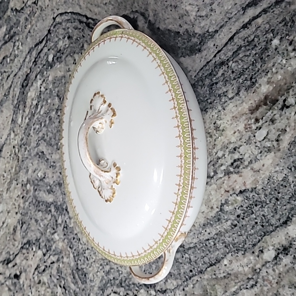 Vintage Limoges Covered Dish & Tray - Picture 7 of 16